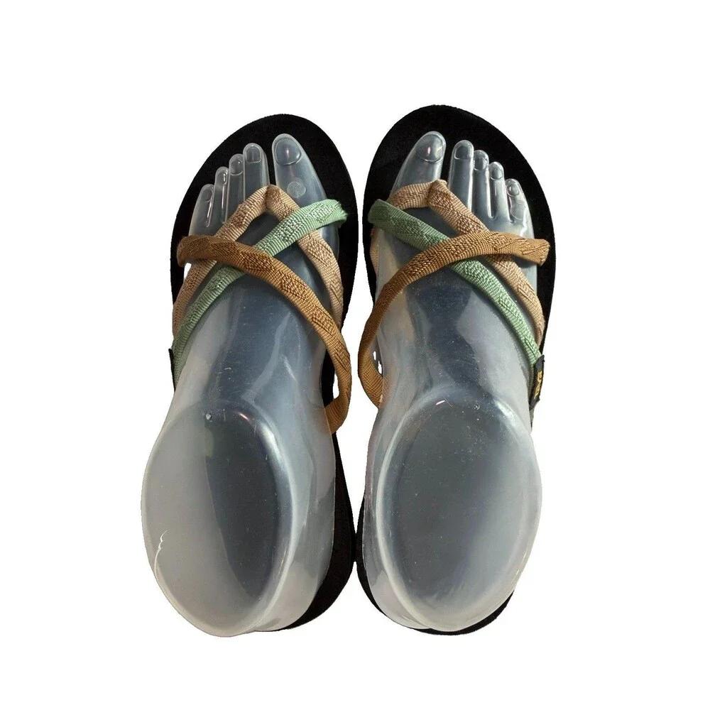 B2 Teva Women's Olowahu Mush Flip Flops Sandals  Size 7 - Picture 4 of 9